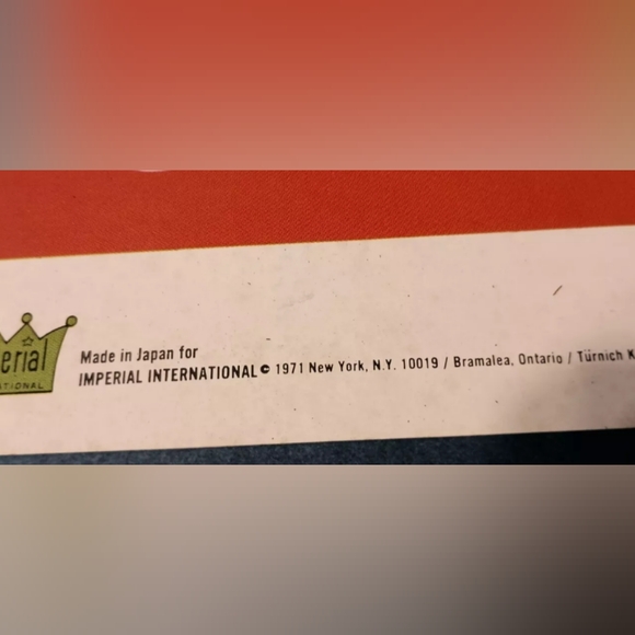 Vintage 1971 new with tags Imperial hostess hospitality server from Japan - Picture 7 of 13